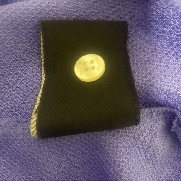 Bolle Tech Golf Polo Men’s Shirt Size XXL Purple 100% Polyester - Picture 8 of 8